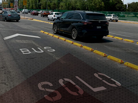 Carril Exclusivo y Seguridad Vial